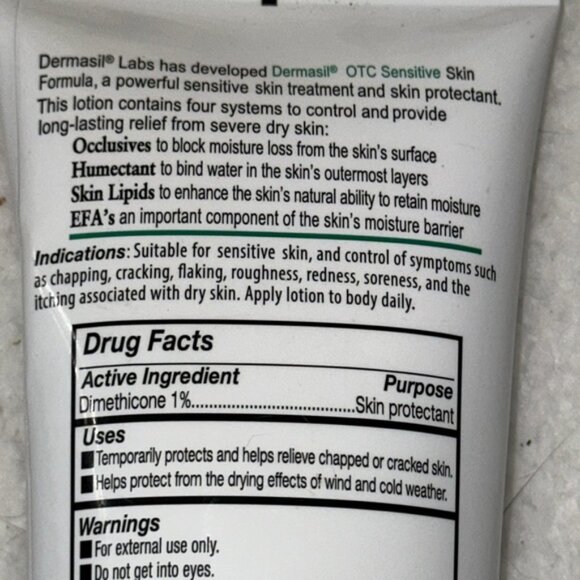 Dermasil Labs Sensitive Skin Lotion Lot of 5 -8 fl oz each - Picture 3 of 6